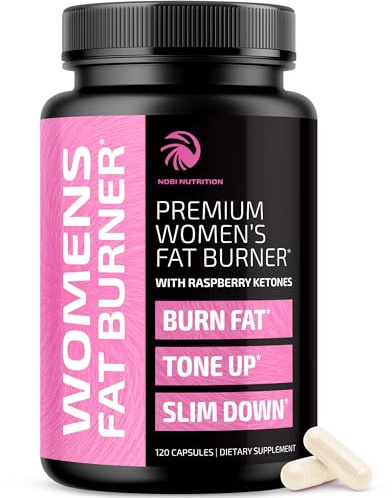 Weight Loss Pills for Women | Fat Burners for Women | Metabolism Booster for Weight Loss Supplement with Raspberry Ketones | Appetite Suppressant, Stomach Fat Burner & Weightloss Diet Pills | 120 Ct