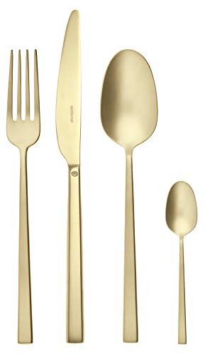 Rock Antique Besteck 24tlg.Vh. Edelst./PVD Champag. [SP]