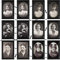KUUQA Halloween Horror Portrait Dekorationen Gruseliger Bilderrahmen 3D Wechselndes Gesicht Beängstigend Bilderrahmen Spuk Wanddekoration für Zuhause, Halloween Party Decor (6)