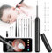 Ear Camera, DCAEMAK Ear Wax Camera, Ear Wax Remover Camera, WiFi Otoscope Ear Wax Removal Kit, Waterproof Ear Camera with 3.9MM 1080P HD Visual Lens 6 LED Lights, Wireless Ear Scope Ear Cleaner