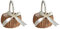 KEEBGYY 2 Stück handgeflochtene Blumenkörbe, Rattan-Blumenkorb, Hochzeits-Blumenmädchen-Körbe mit Griffen und Band, Blumenmädchen-Handkorb für Hochzeit, Ostern, Party-Dekoration