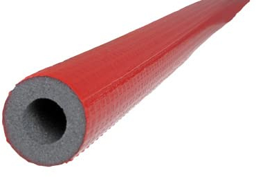 PE Rohrisolierung rot Größe 22 mm / 26 mm