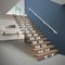 Rothley Matt White Internal 3.6m Easy Fit Stainless Steel Staircase Handrail Kit