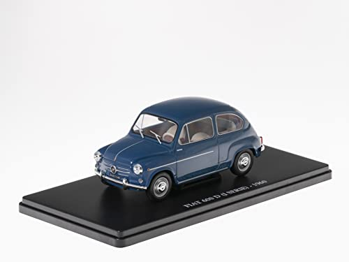 OPO 10 - Sammler-Miniaturauto 1/24 kompatibel mit FIAT 600 D (I Serie) - 1960 - VC006