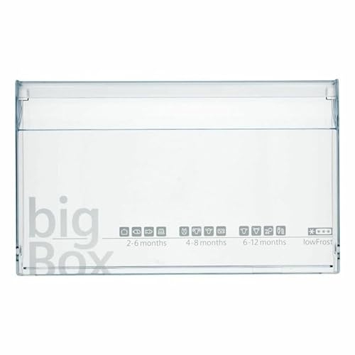 LUTH Premium Profi Parts Tapa de cajón para congelador Bigbox, 397 x 243 x 35 cm, compatible con Siemens 11000421 en nevera
