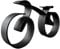 Minimalistische Fahrrad Skulptur im Drahtrahmenstil, Schwarze Acryl Fahrrad Silhouette Kunst Deko, Fahrrad Statue Desktop Ornament für Wohnzimmer Schlafzimmer Büro Heimdekoration, Radfahrer Geschenk