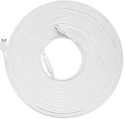 CHAKAE Cavo di Ricarica Super Lungo da USB a Micro USB per termometro/Fotocamera Cavo di Ricarica Lungo e Durevole da 393,7 pollici/590,55 Pollici