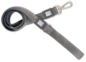 Max & Molly Kurzleine Hund 120cm, Matrix 2.0 Stein/L Führleine für Hunde Gepolstert & Reflektierend – Komfort für deinen treuen Begleiter