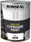 AMK® Ronseal One Coat Cupboard Paint 750ml White Gloss For Interior Wood and Furniture No Primer Needed Withstands Knocks & Scuffs