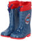 eplusm MARVEL SPIDERMAN Stivali di gomma da 3 a 8 anni Scarpe da pioggia calde sfoderate per bambini Stivali da pioggia impermeabili, Blu, 32 EU