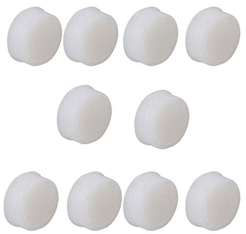 Qusedwey Universal Silicone Flutes Flute Open Hole Plugs 7 X 3mm Plugs Pack of 10