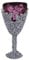 PYNK Jewellery Brooches Store Silver and Amethyst Purple Crystal Champagne Glass Brooch