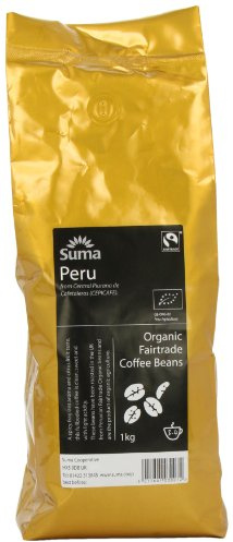Suma Fairtrade Organic Peru Cepicafe Coffee Beans 1 kg