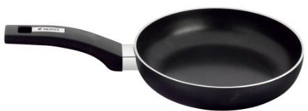 Monix Resistent Plus - Poêle 24 cm en aluminium avec antiadhésif Teflon Classic.