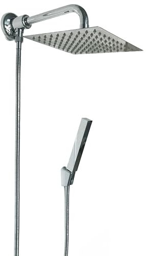 Set Doccia con deviatore a Pressione, Braccio cm 40