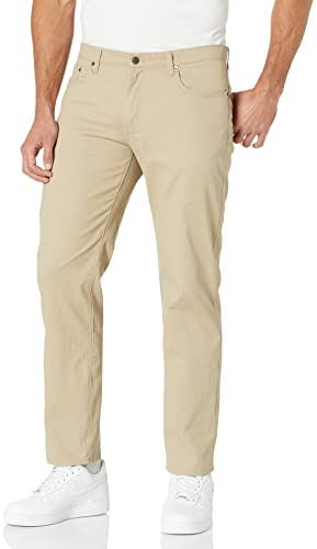 Amazon Essentials Men's Athletic-Fit 5-Pocket Stretch Twill Trouser (Available in Big & Tall)