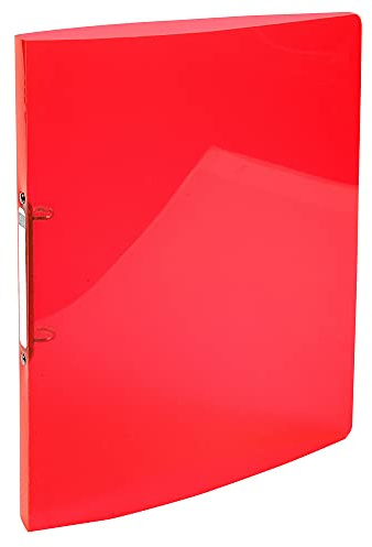Exacompta flexible ring binder PP Iderama A4 2 rings red