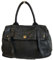 BZNA Bag Lauren Schwarz Italy Designer Damen Handtasche Tragetasche Tasche Leder Neu
