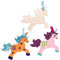 Baker Ross AX351 Unicorn Decorations for Kids to Paint - Pack of 5, Make Your Own Ornament for Children's Arts and Crafts