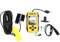 Oumefar Handheld Fish Finder LCD Tragbarer Fischfinder Angeln zubehör Angelkajak Fishfinder Contour Readout Fischtiefenfinder Kabel Schallkopf mit Sonarsensor