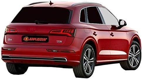 Solarplexius Auto-Sonnenschutz Scheiben-Tönung passgenau für Audi Q5 Typ FY ab 2017 Keine Folie Komplettsatz