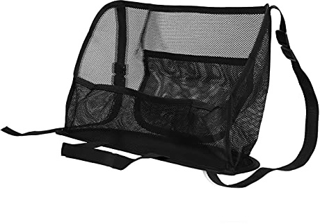 Car Net Pocket Handbag Holder,Mesh Storage Organiser Between,Polyester,Barrier for Kids and Pets