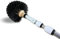 Tête de Loup Balai Brosse Boule | Lot de 3 | Manche télescopique Aluminium 5,50 m | Vinyle fleuré | Tête Ø 180 mm à Douille vissante | Version Pro | Toiles d'araignées | Kibros 101648KITGMx3