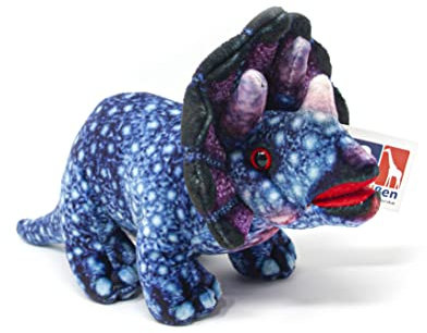 Cornelißen Kuscheltier - Triceratops blau - 25 cm