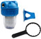 Yuecuu® Wasser Vorfilter, 1/2 Filter mit Waschbarem Filtereinsatz für Garten Pumpen Bauernhof und Hauswasserwerke