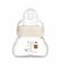 MAM Biberón de Cristal, Recién Nacido, 0 Meses, 90ml, con Tetina 0 de Flujo Extra Lento de Silicona de Fácil Aceptación, Fácil de Limpiar, MAM Feel Good, Neutro, Pack de 1ud