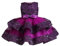 Miipat Bébé Fille Robe Bambin Princesse Tulle Sequins sans Manches Formelle Fleur Fille Robe pour La Fête Anniversaire Mariage Violet 110 3-4 Ans
