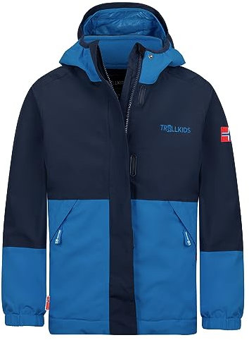 Trollkids Kids Kjerak 3in1 Jacket 110, Navy/Blue