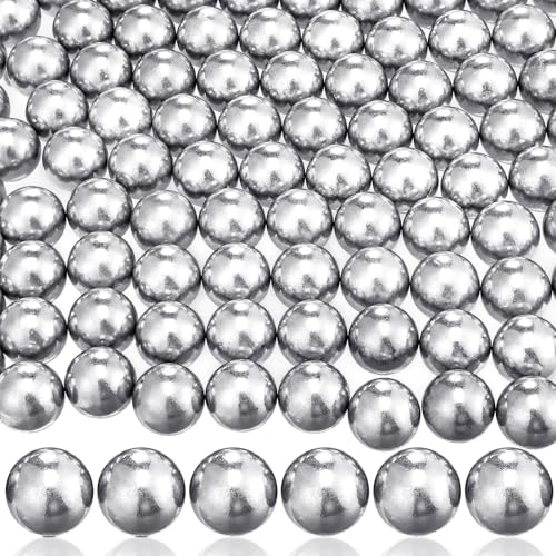 Gisafai 150 Stück 68 Kaliber Aluminium Paintball Munition Übung Paintball Kraftvoll Nicht tödliche Übungsbälle für Schießtraining Übung