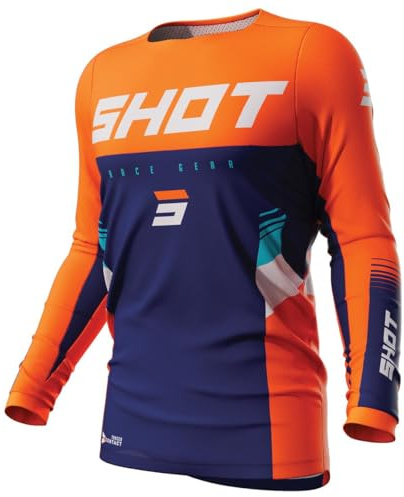 Shot Race Gear Maillot Moto Cross Contact Tracer