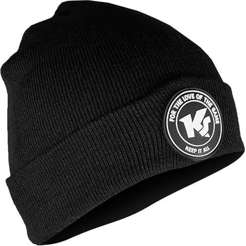 KEEPERsport Beanie - atmungsaktiv, Dehnbare Rippenstrick Wintermütze für Damen und Herren, elastisch und weich, Unisize - optimale Passform