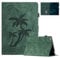 Oduio Hülle für iPad 9.7 Zoll 2018/2017(6./5.Generation), Premium PU Leder Multi-Winkel Folio Schutzhülle mit Kartenschlitz und Auto Schlaf/Wach Funktion für iPad 5/6/Air 2/Air 1, Grün