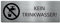 gravurfix PREMIUM Schild Kein Trinkwasser 70x25mm mit Piktogramm Symbol | Schildchen Plättchen Wasserleitung außen Edelstahl V2A | Made in Germany | Bohrungen oder selbstklebend (ohne Befestigung)
