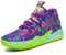 Zapatillas de Baloncesto para Hombre Mujeres clásicas Suela Casuales Moda Zapatos Deporte Antideslizantes,Fitness, Caminar, Informales