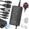 JIZZU Electric Scooter Charger 54.6V 2A, Mobility Scooter Charger, Hoverboard Adapter, 48V Electric Scooter Fast Charger With 6 Connections for Balance Scooter, Drifting Board, Unicycle, Electric Bike