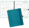 POPRUN Kalender 2025 2026 Wochenplaner (Aug.2025-Dez.2026) Ringbuch mit Softcover, ca. A4 (26,5 x 21,5 cm), 17-Monate-Terminplaner 1 Woche 2 Seite mit Zertifiziertem Papier - Pazifikgrün