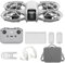 DJI Neo Fly More Combo con Accesorios Versátiles, Mini Dron con Cámara 4K, Dron Autovolador de 135 g, Función Follow me, Despegue Manual, Seguimiento de Motivos AI, con RC-N3 y 3 Baterías.