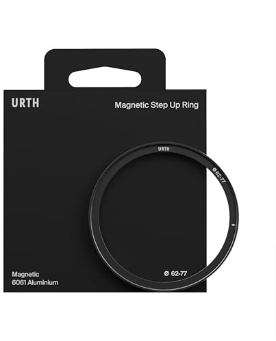 Urth 62-77 mm Magnetischer Step-Up-Ring Adapter | Befestigt 77 mm Filter magnetisch an 62 mm Objektiven