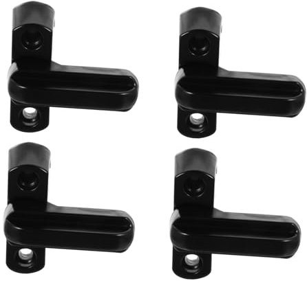 SEWOART 4 Stücke Fenster Schlösser Schärpe Blockers Zink-legierung T-förmigen Schloss Für Türen Und