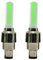 Fegtrtyoa Led Speichenlichter für Fahrrad 2er-Pack Neonlichter Reifenventilkappen-Taschenlampen B