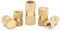100 piezas M4×7mm×6.3mm Tuceros de latón roscados roscados internos, incrustados en tuercas de agujero ciego