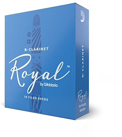 D'Addario Royal Blätter für Bb-Klarinette Stärke 1.5 (10 Stück) Blau