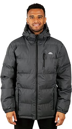 Trespass Men's Clip Padded Jacket, Flint, XXL UK