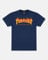 Thrasher Flame T-Shirt für Herren XL Marineblau