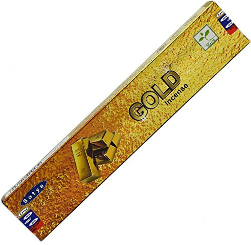 Satya Räucherstäbchen 15g ca. 12 Stäbchen Gold