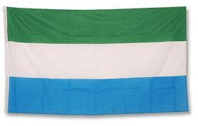 Prom Sierra Leone Flagge Fahne 90 * 150 cm